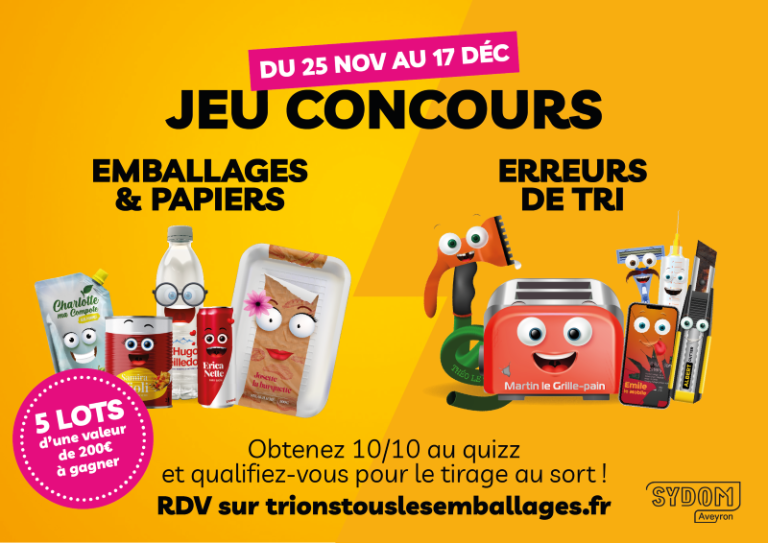 jeu concours SYDOM