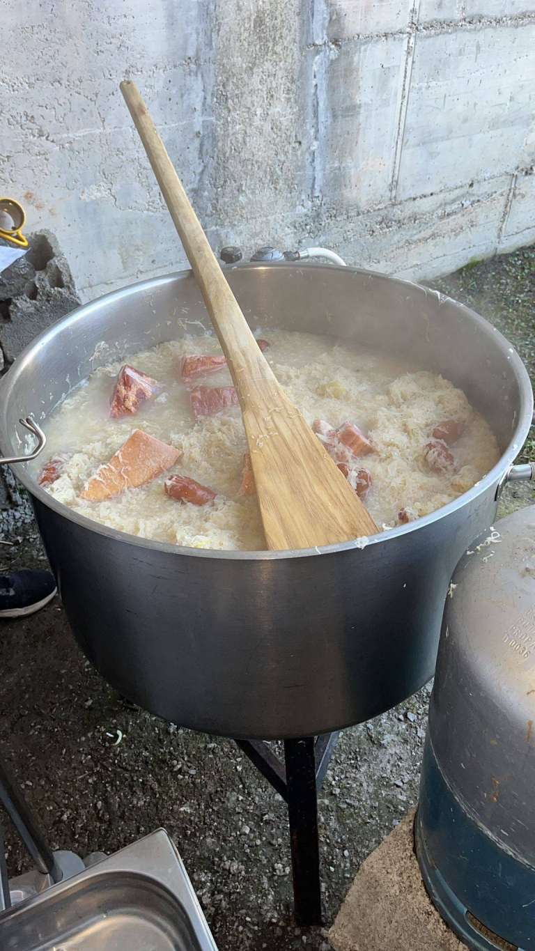 Cuisson de la choucroute