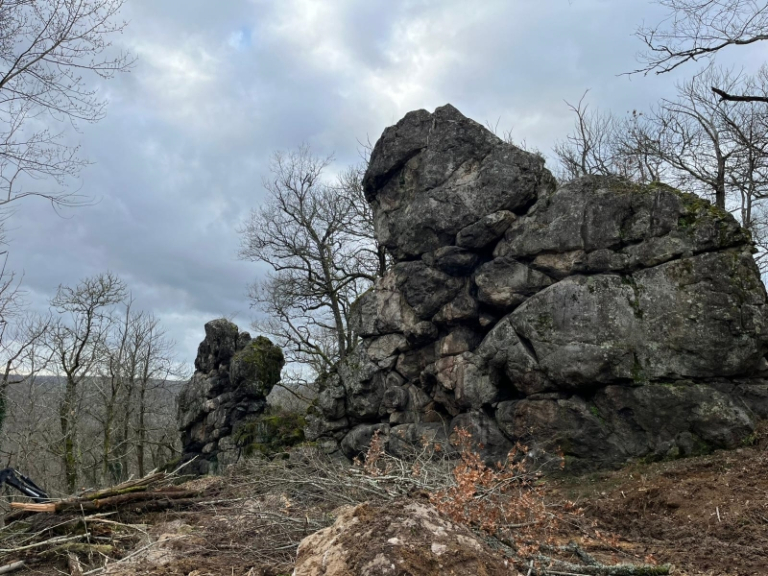 Le site en cours de travaux